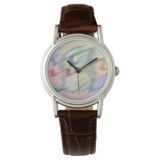 By the Seaside Colorfully Abstract Watch, product at The Draw on Zazzle